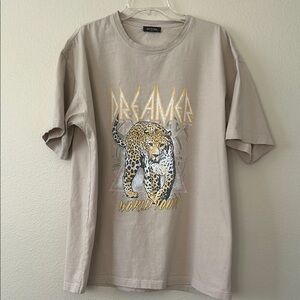 Riviera Tan Graphic T-Shirt for Men
